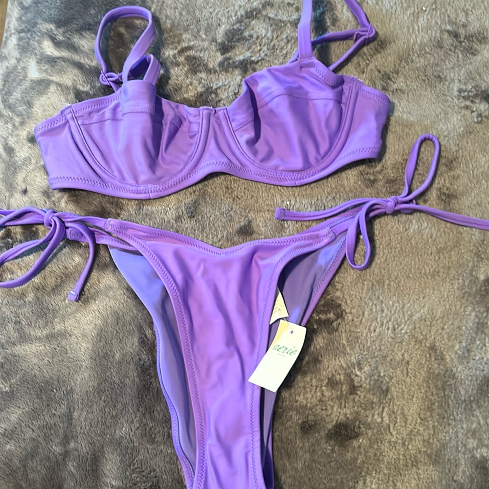 Brand new purple swimsuit from aerie